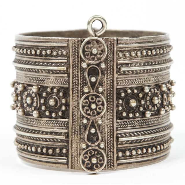 Moroccan Berber Tribal Cuff For Sale In Palm Springs - Image 6 of 10
