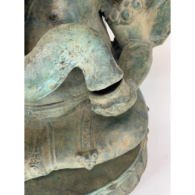 Antique Indonesian Ganesha Sculpture For Sale - Image 10 of 13