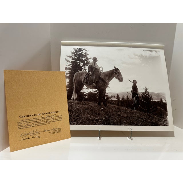 Rollin H. McKay 1979 Native American Photographic Portfolio Set of Six 16x20 Coa For Sale - Image 14 of 17