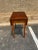 Wood Mid 20th Century Pair of Vintage American Traditional Style Solid Cherry with 1 Drawer Pembroke Drop Leaf Tables For Sale - Image 7 of 11