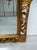 Very large antique wall mirror (as big as a front door!) with beveled mirror and carved baroque wooden frame, in gold...