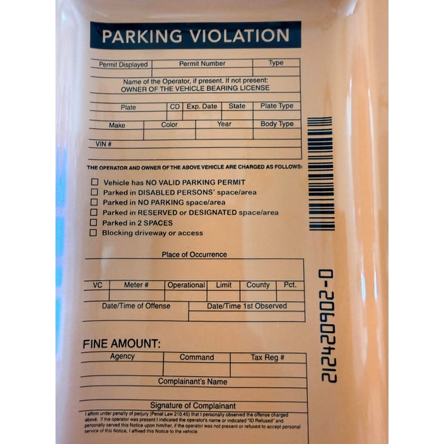2010s Whimsical Parking Ticket Tray For Sale - Image 5 of 7