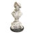 French Rococo Lady Bust Sculpture – Elegant Decorative Accent For Sale