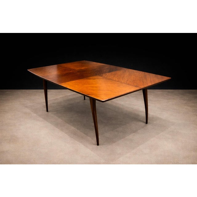 3 in 1 Extendable Dining Table in Caviuna Hardwood, Brazil, 1960s For Sale - Image 4 of 11
