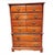 Stanley Furniture Chippendale Cherry Chest of Drawers For Sale - Image 9 of 9