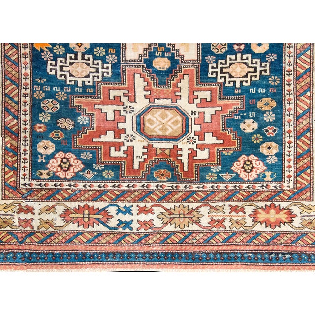 Early 20th Century Persian Shirvan Rug For Sale - Image 4 of 15