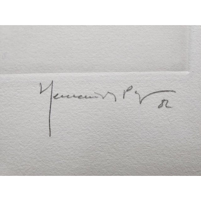Joan Hernandez Pijuan (1931 - 2005) PL6, 1982 Guarro paper engraving Signed and numbered 12/50 in pencil by the artist...