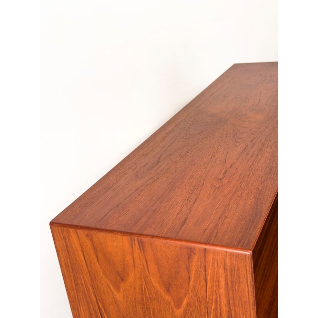 Vintage Danish Teak Bookcase from Chr. Linneberg Møbelfabrik, 1960s For Sale - Image 11 of 18