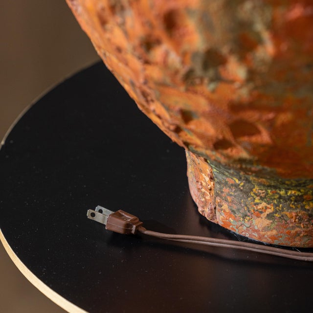 Oversized 1970s Mid-Century "Fat Lava" Volcanic Globe Lamp For Sale - Image 11 of 14