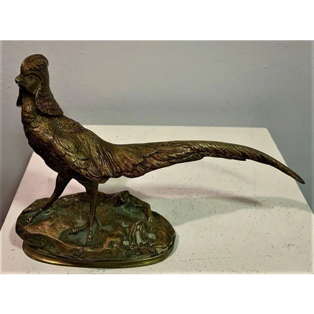 Bronze Figure of Pheasant, Vienna For Sale - Image 5 of 6