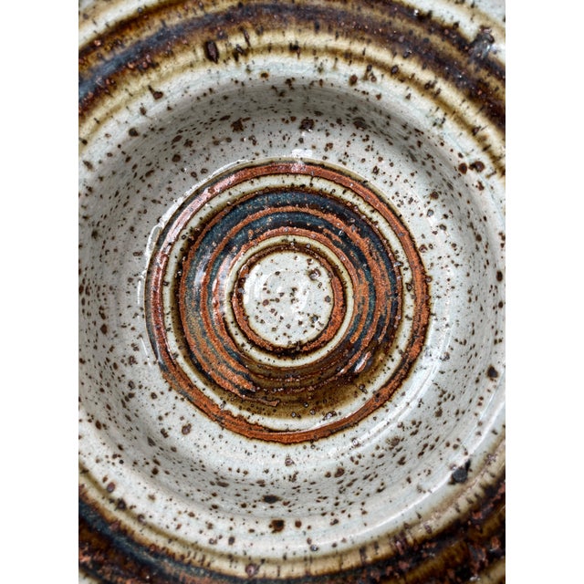 Mid-Century Modern Mid-Century Danish Studio Pottery Bowl attributed to Erik Askholm, 1960s For Sale - Image 3 of 17