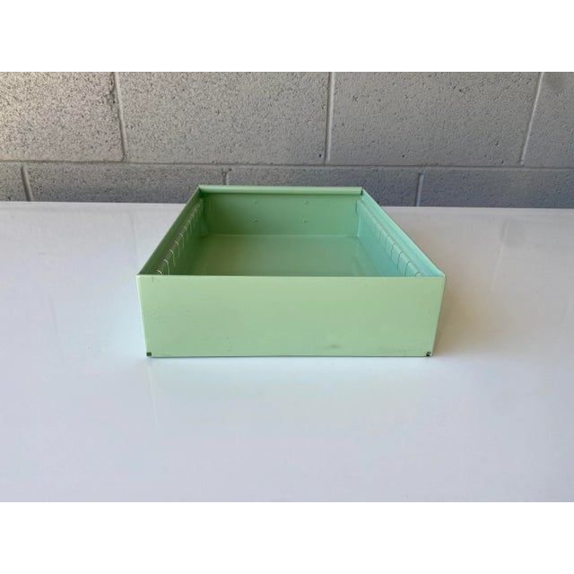 Mid Century Steel Drawer Insert, Repurposed as Organizer / Container ...