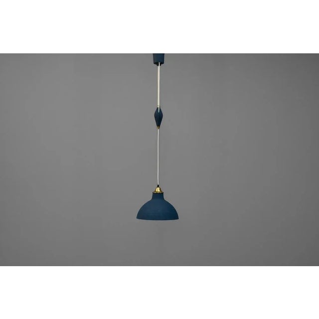 Swedish Rise & Fall Ceiling Light, 1960s For Sale - Image 4 of 6