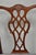 Antique Chippendale Style Mahogany Carved Fretwork Dining Chairs - Set of 10 For Sale - Image 15 of 18