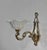 1930s French Art Deco Petitot & Ezan Nickeled Bronze Floral Frosted Glass Wall Sconces - A Pair For Sale - Image 12 of 12