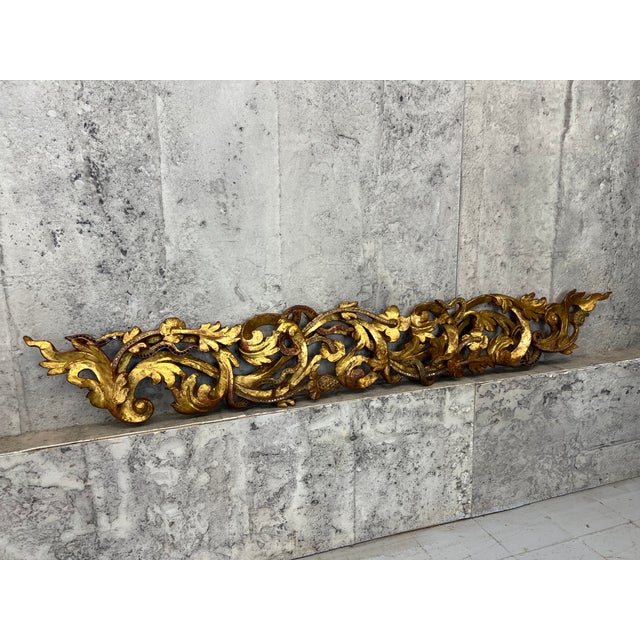 18th Century Burmese Water Gilded and Coloured Glass Door Surround For Sale - Image 13 of 13