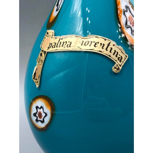 Murano Glas Circle Opalina Fiorentina Murrini, 1960s For Sale - Image 3 of 17