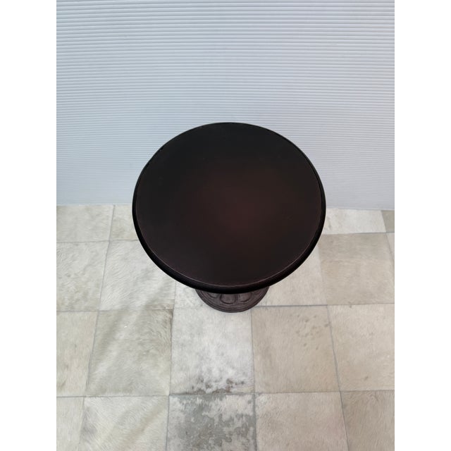 French Restoration Hardware Chrysanthemum Brasserie Table For Sale - Image 3 of 12