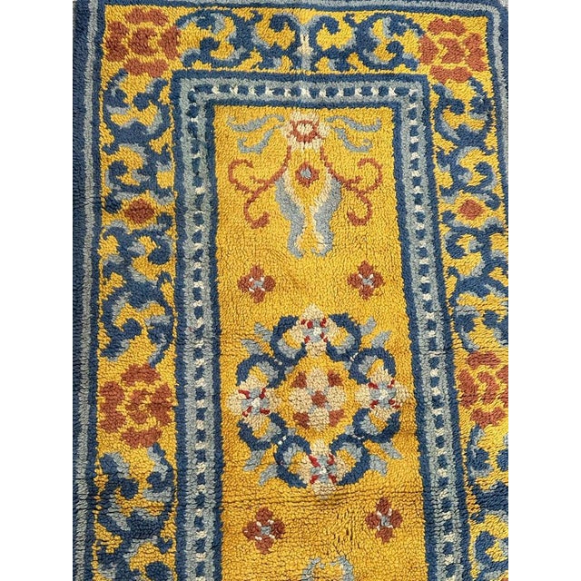 Vintage French Cogolin Rug, 1940s For Sale - Image 4 of 18