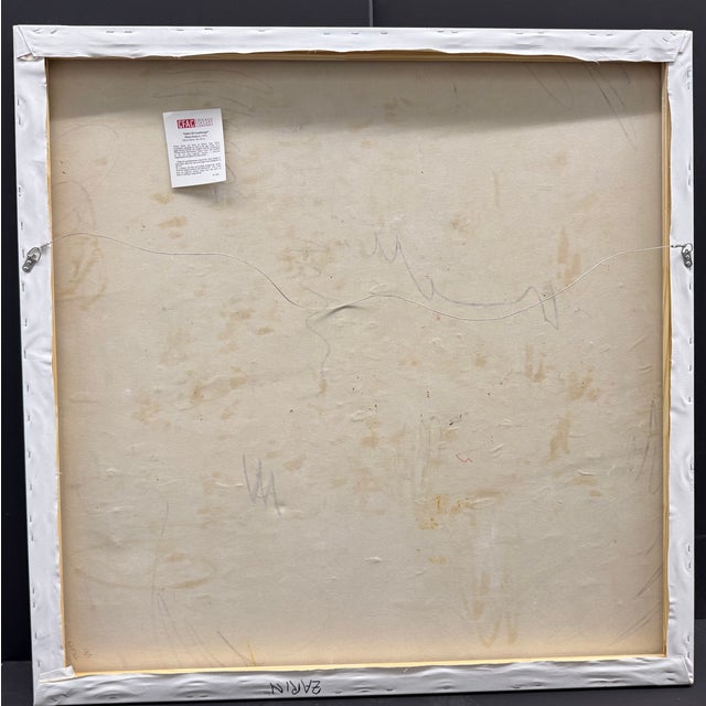 Helen Zarin, (B. 1970), "Vision Iii", Abstract Painting Acrylic on Canvas For Sale In West Palm - Image 6 of 7