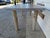 1970s Modern Lucite & Wood Legs Dining Table For Sale - Image 11 of 18