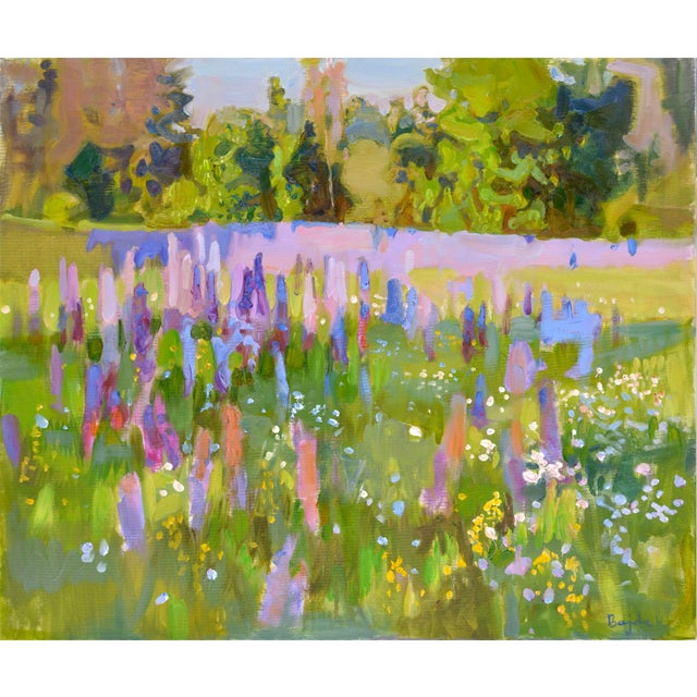 Early 21st Century Valery Bayda, Summer, 2025, Oil Painting on Canvas For Sale - Image 5 of 5
