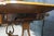 Antique Early 19th C. Regency Flame Mahogany Lyre Base Drop Leaf Sofa Table Desk For Sale - Image 13 of 16