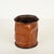 Mid-Century Modern Italian Leather Decorative Wastepaper Basket from Nova Tecno, 1950s For Sale - Image 4 of 13
