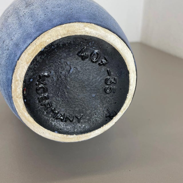 Fat Lava Ceramic Vases by Scheurich, Germany, 1970s, Set of 2 For Sale - Image 16 of 17