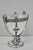 Art Nouveau Antique Simpson Hall Miller Art Nouveau Silver Plated Sugar Bowl W Glass Insert For Sale - Image 3 of 17