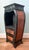 Black Vintage Ebonized Black Bamboo & Woven Rattan Two-Drawer Cabinet – Chinoiserie / British Colonial For Sale - Image 8 of 13