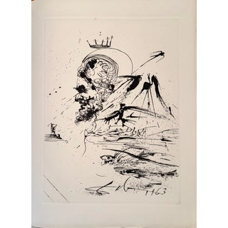 Study for a Dream by Salvador Dali, 1975 For Sale