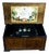 19th Century Swiss Cylinder Music Box with Three Bells in Walnut Case For Sale