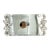 1980s Godinger Silver-Plated Bow & Ribbon Mirrored Vanity Tray — Hollywood Regency / Traditional / Shabby Chic For Sale