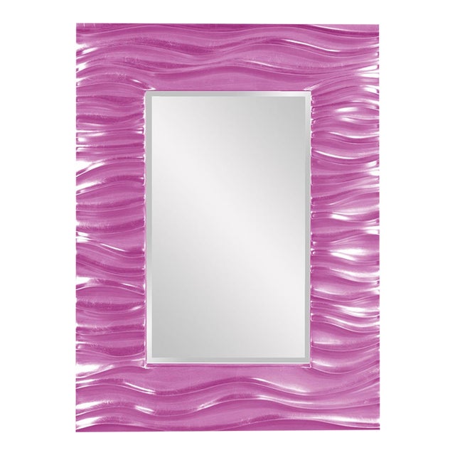 Zenith Mirror - Glossy Hot Pink For Sale