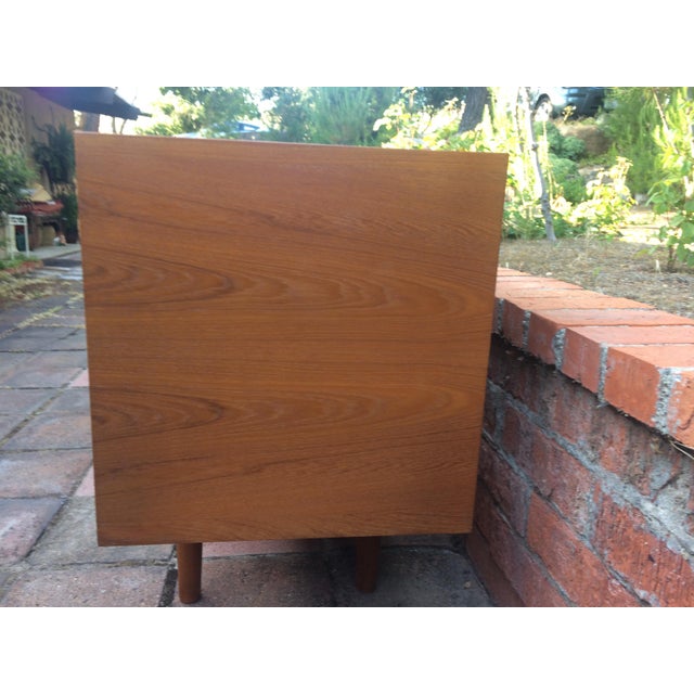 Wood Mid Century Hans Wegner Presidential Teak Credenza For Sale - Image 7 of 11