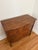 Early 20th Century Antique Tiger Oak Serpentine Chest of Drawers With Mirror For Sale - Image 5 of 11