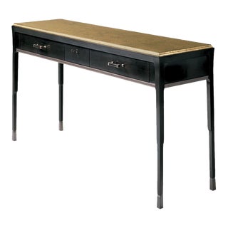 Baker Furniture Console/Hall Table - "Bill Sofield Collection Rill Hall Table" For Sale