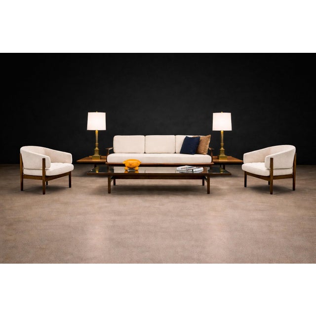 Jorge Zalszupin Pair of “Senior” Armchairs in Rosewood, Jorge Zalszupin, 1960s For Sale - Image 4 of 16