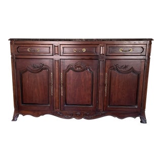 Bernhardt Stone Top Buffet For Sale