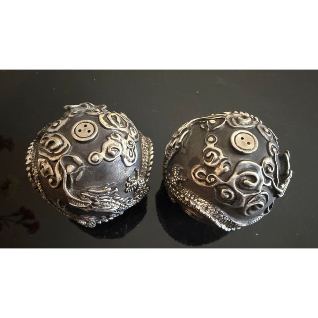 L’Objet Spice Jewels Dragon Phoenix Salt/Pepper Shakers This Dragon Phoenix salt and pepper set from L’Objet is a rare...