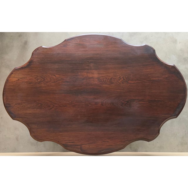 Wood Antique Victorian Quality Burr Walnut Centre Table For Sale - Image 7 of 18