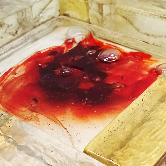 Large Vintage Ashtray in Hand Blown Artistic Murano Glass by Toni Zuccheri, 1950s For Sale - Image 12 of 14