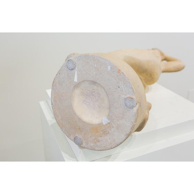 Vintage Sandstone Sculpture by Jean Bregno For Sale - Image 4 of 9