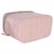 Pink Canvas Embroidered Cannage DiorTravel Vanity Case For Sale In New York - Image 6 of 8