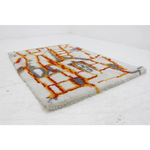 This rug can be used as a wall tapestry.