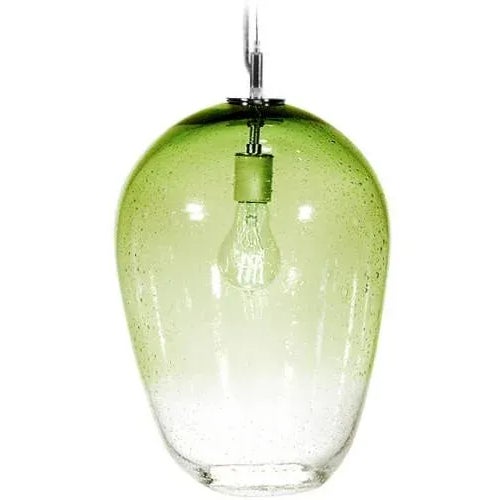 Tempo Zenith Pendant Light from the Fizz Collection in Citron For Sale - Image 4 of 4