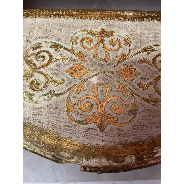 Italian Italian Florentine Nightstands Pair For Sale - Image 3 of 11