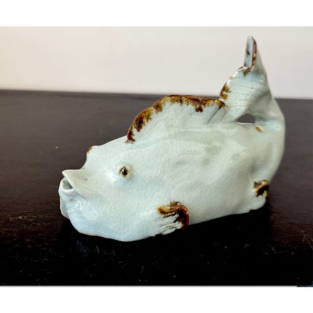 Contemporary Contemporary Porcelain Water Dropper For Sale - Image 3 of 3
