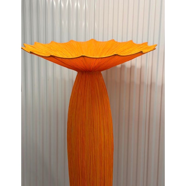 1990s Vintage Aqua Creations Morning Glory Artistic Floor Lamp by Ayala Serfaty For Sale In Miami - Image 6 of 10
